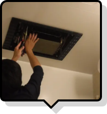 浴室暖房乾燥機取付